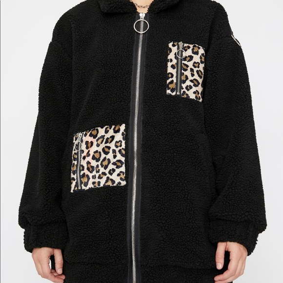 Dollskill Savage Taught me Fleece Jacket - Picture 3 of 8